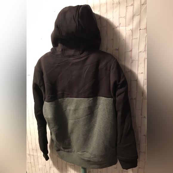 MANS VERY WARM HEAVY DUTY JACKET IN BLACK AND GREY SIZE M 38/40 - Picture 5 of 5